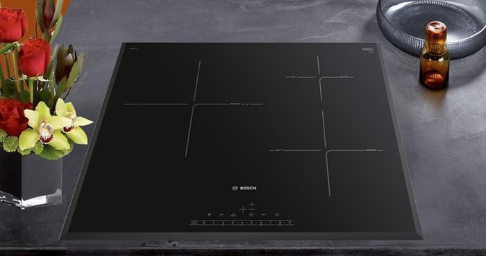 Bếp từ Bosch PIJ651FC1E thiết kế 3 vùng nấu tiện lợi