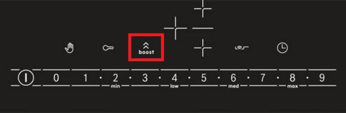 Tính năng gia tăng công suất nấu PowerBoost