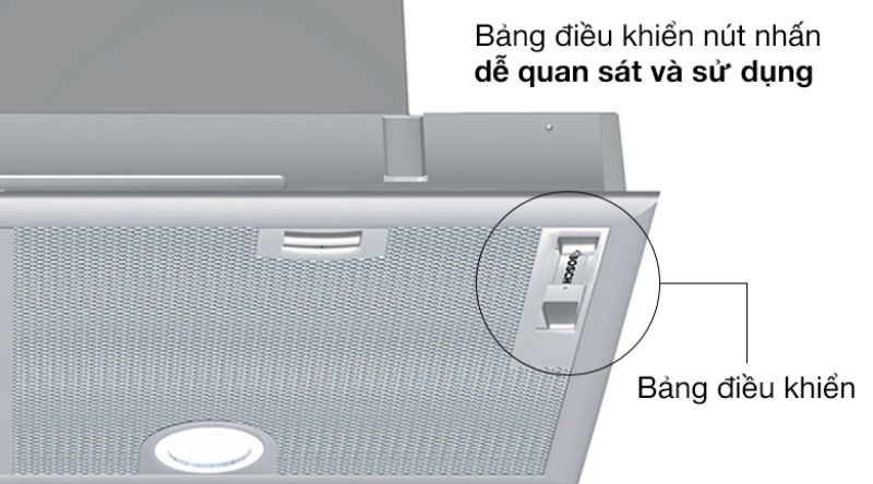Bảng điều khiển cơ dễ dàng sử dụng