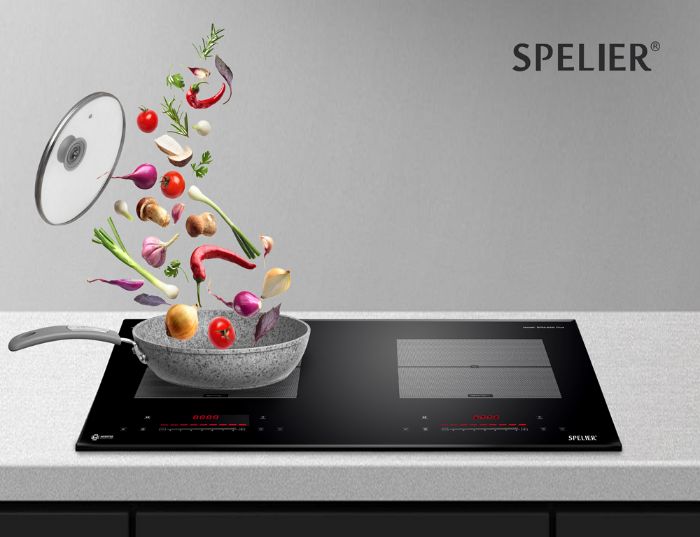 Bếp từ Spelier SPM 828I Plus thiết kế sang trọng, thông minh