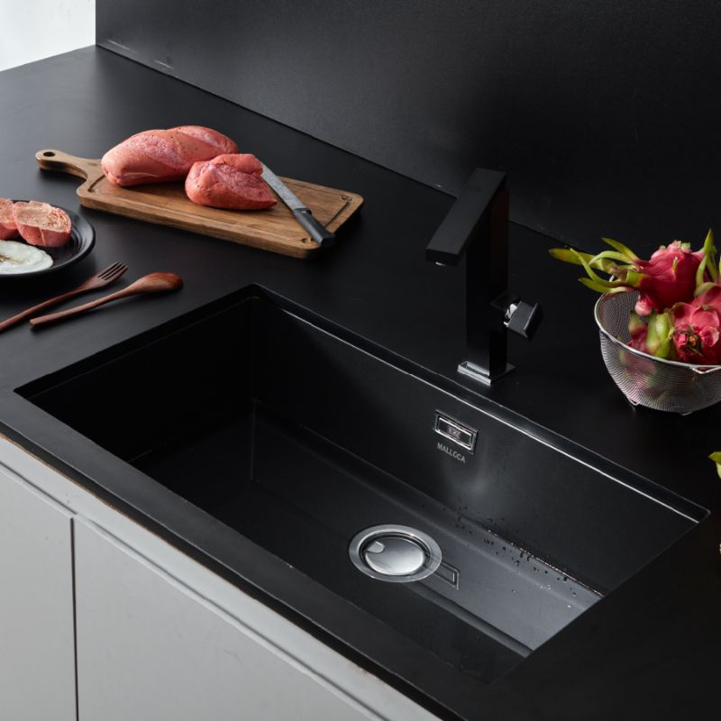 Chậu rửa đá Malloca ZEN K-13040 Granite Nano
