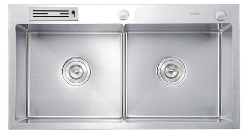 Chậu rửa bát Handmade Inox SUS 304 Eurolife EL-C21