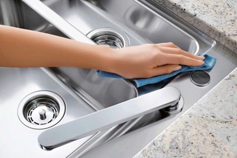 Một số điều cần lưu ý khi vệ sinh chậu rửa bát 