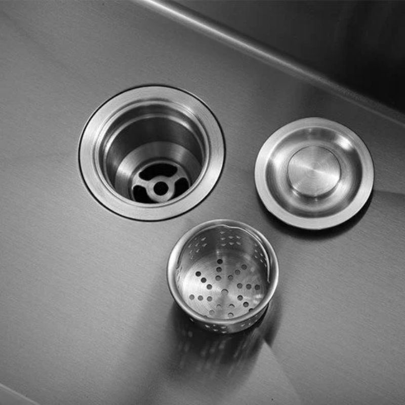 Nắp đậy và lọc rác chậu rửa bát